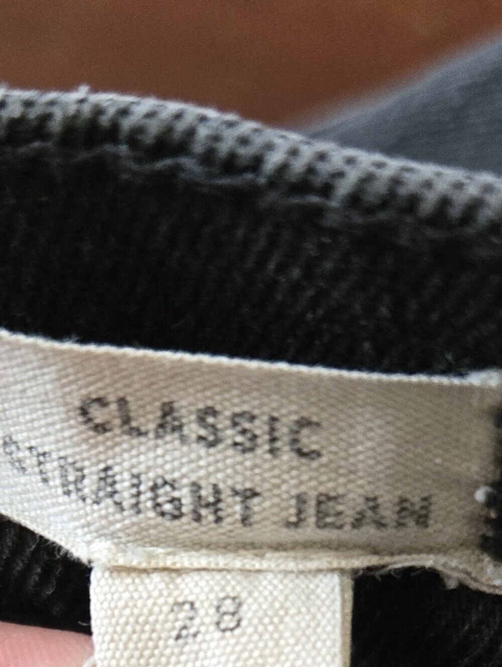 Madewell Classic Straight Lunar Wash Jeans 28 - Picture 5 of 6